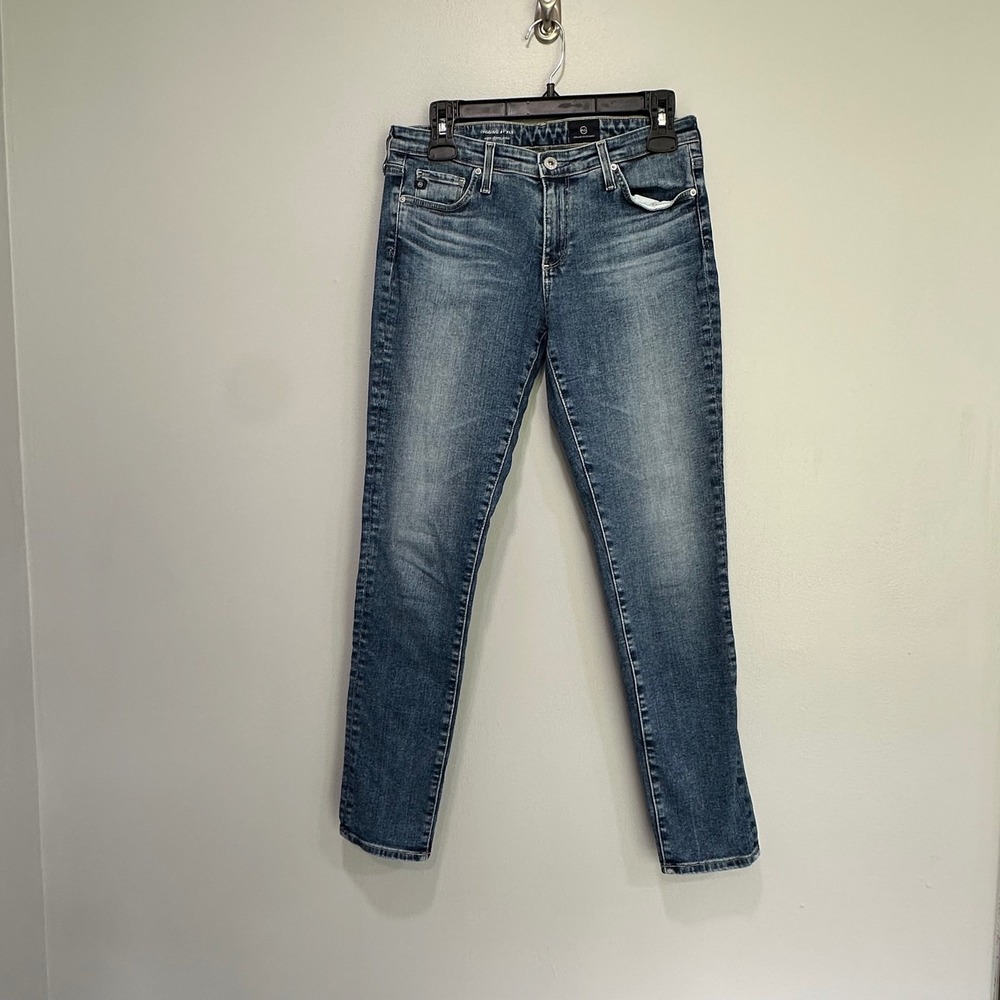 AG Adriano Goldschmied Legging Ankle‎ Super Skinny Jeans Size 28R Blue